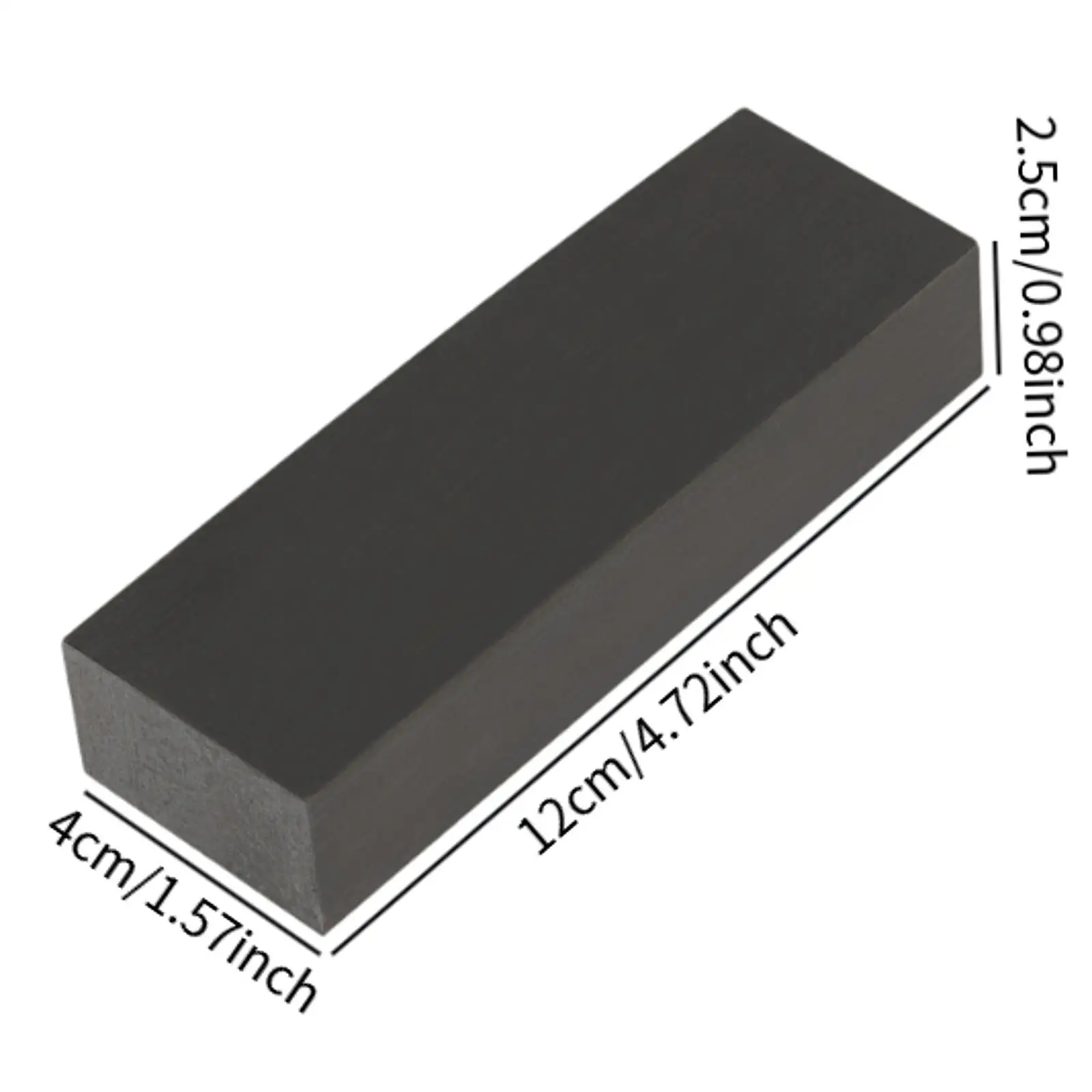 خشب الأبنوس الأسود، خشب الأبنوس الأسود، مادة حرفية فارغة من مادة الأبنوس للأدوات