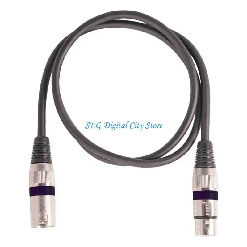 U75B 3 Pin XLR Cable for Speaker Stage Rack and Studio Stage Use Daily