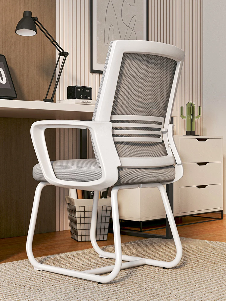 

Office seat Computer chair Comfortable sedentary ergonomic arched backrest Fixed waist support