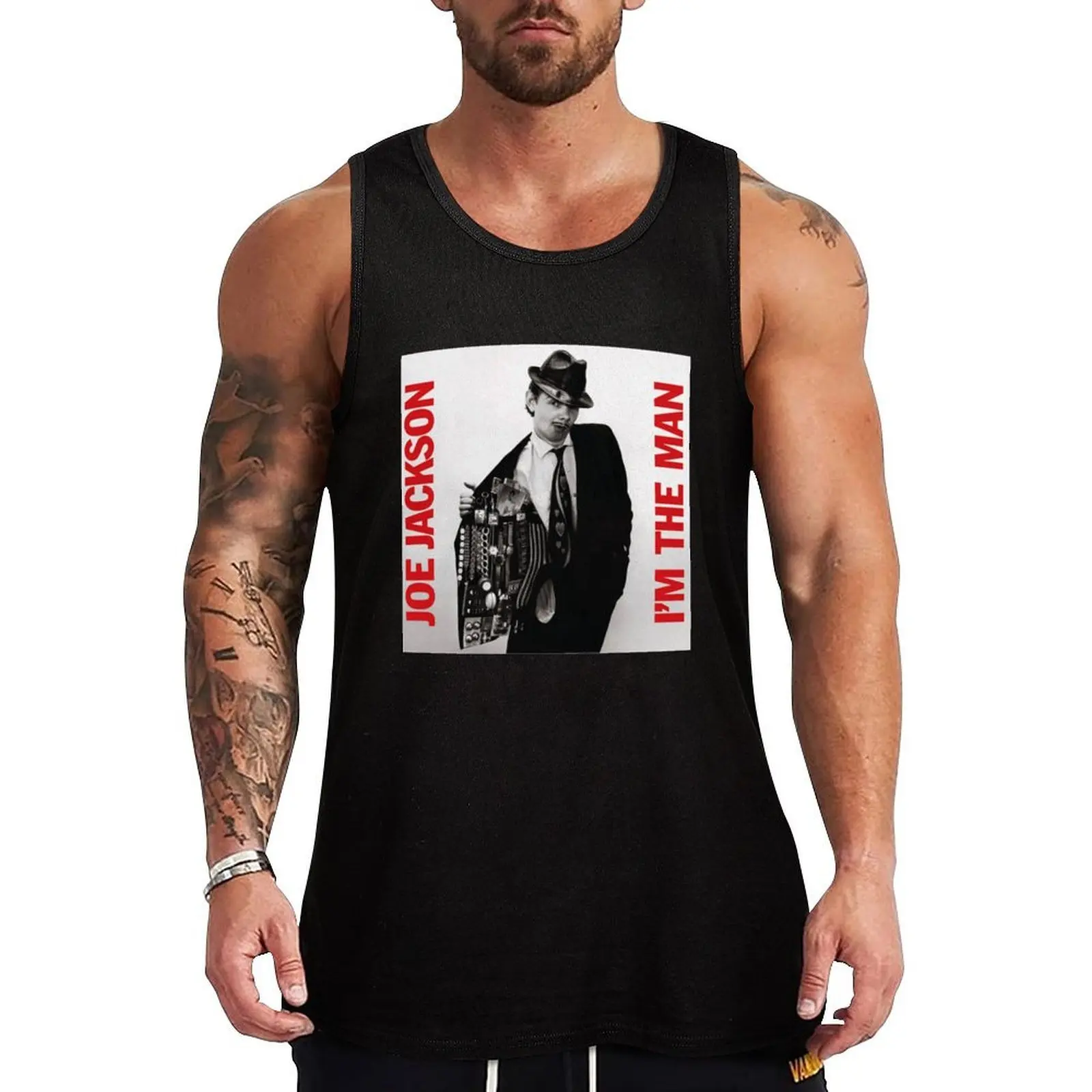 Popular Legendary Singer Design Tank Top Undershirt Tank Top Cotton Basic Sleeveless Shirt