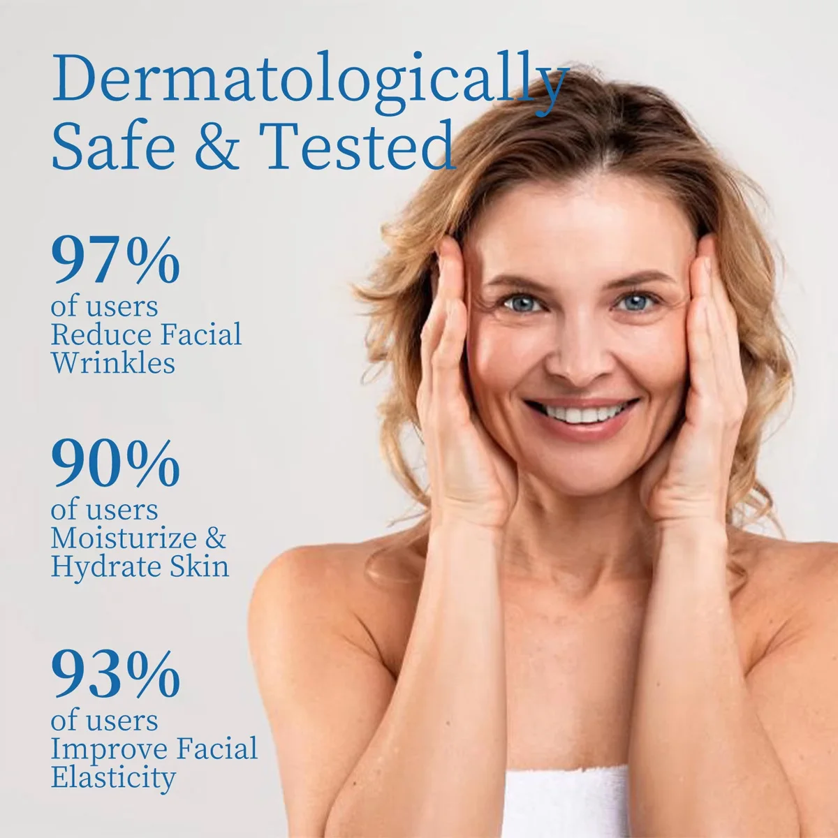 JAYSUING Hyaluronic Facial Serum Pure Acid Smooth Wrinkles Younger Face Lift Tightening Reduce Eye Finelines Face Care New image 5