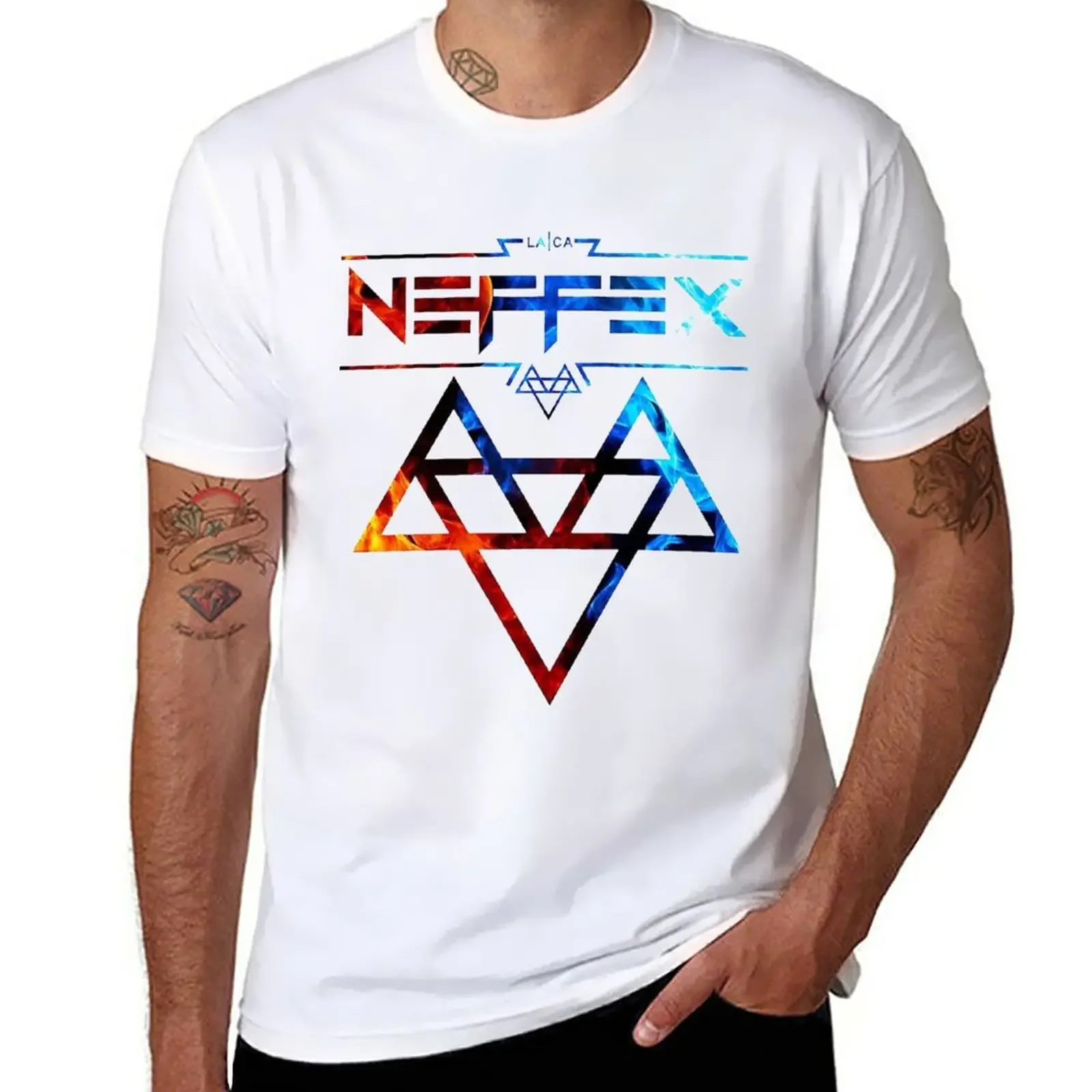 

neffex hip hop neffex neffex T-Shirt anime graphics funny t shirts for men