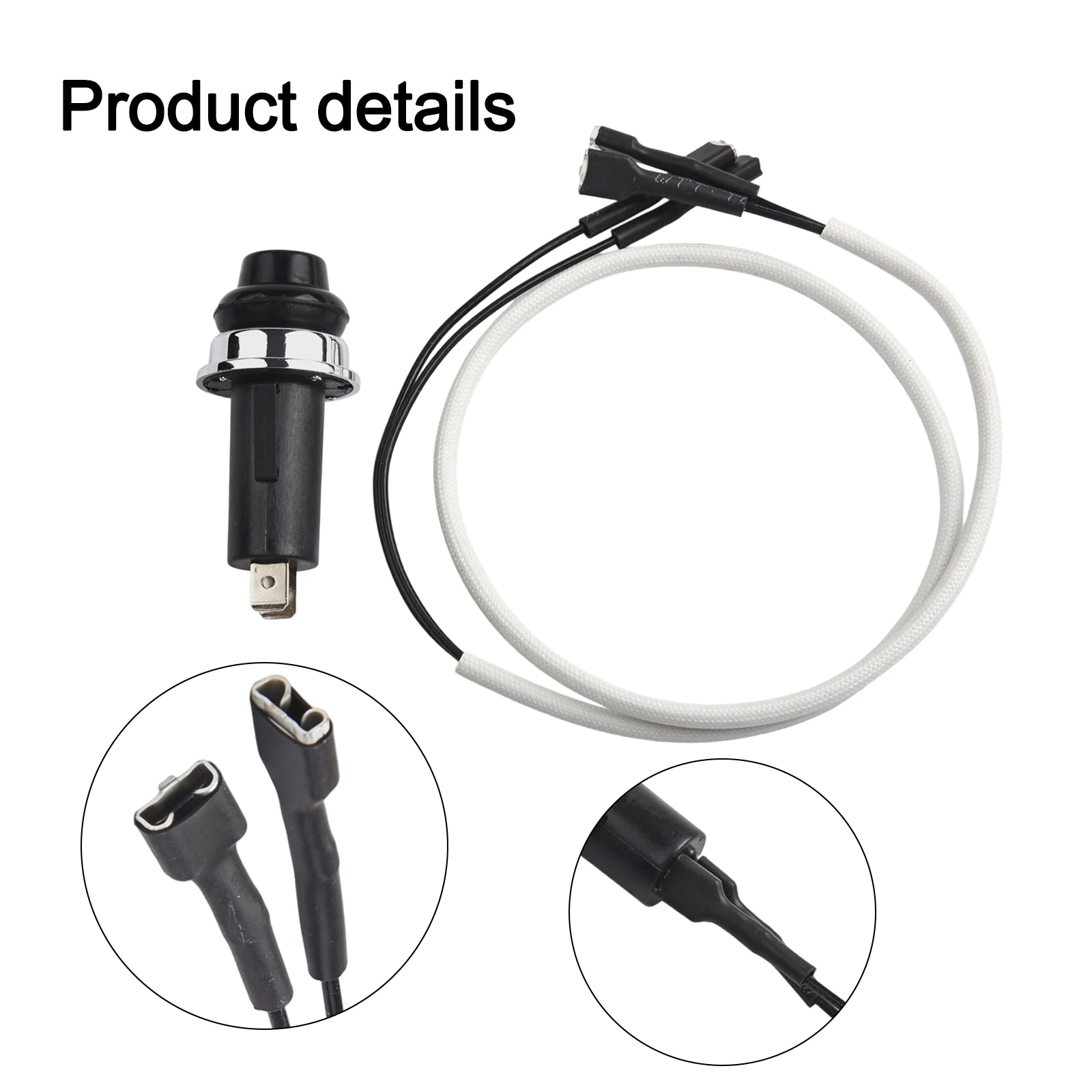 Piezo Igniter Electrode with Push Button for Weber For Spirit for e210 S210 for e220 S220 E310 for s310 for 200 for 300 Series