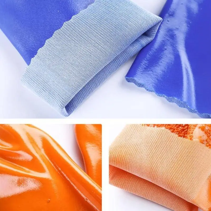 1 Paar wasserdichte, öl- und chemikalienbeständige, rutschfeste, verdickte Handschuhe, hochwertige PVC-Arbeitshandschuhe für dauerhaften Handschutz – Detail 11