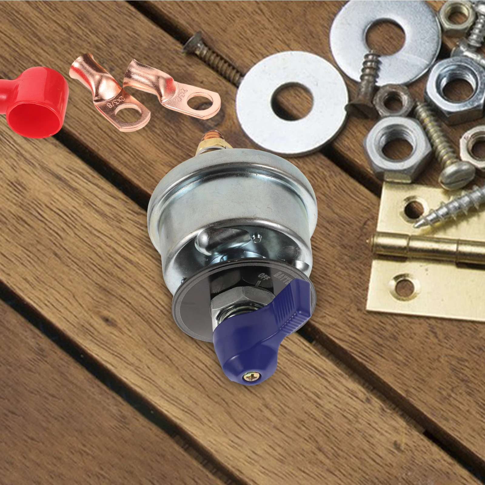 

Heavy Duty Disconnect Switch For Rv Metal Leakproof Power Main Switch Efficient Shut Off Automotive