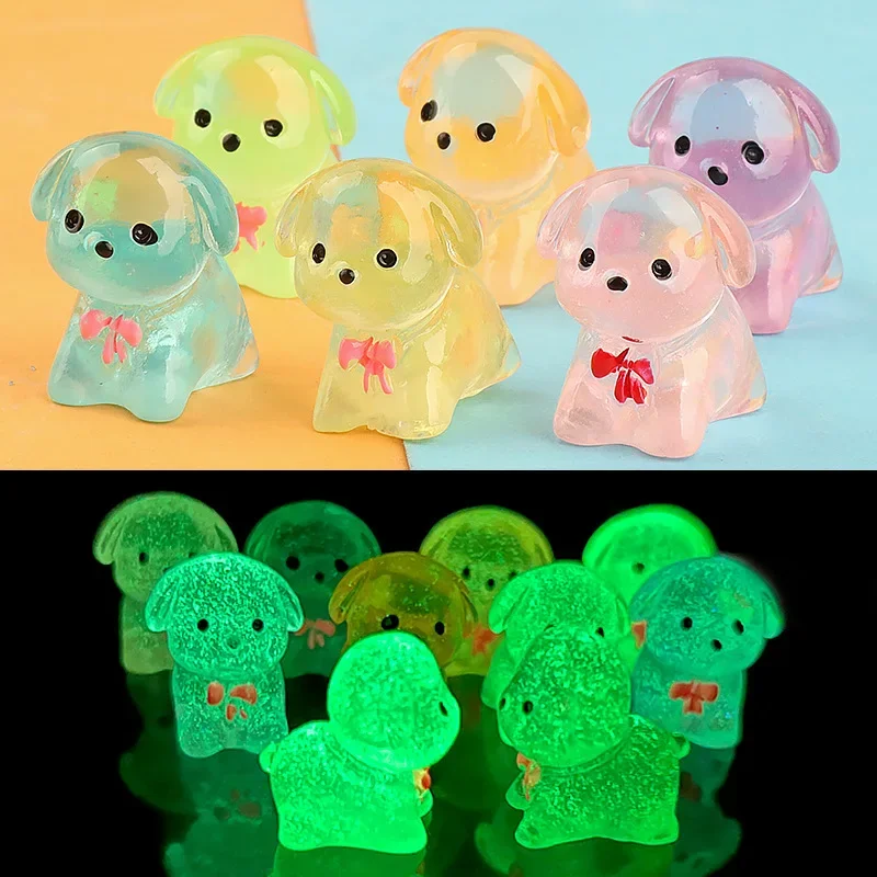 Glow-in-the-Dark Mini Animal Figurines