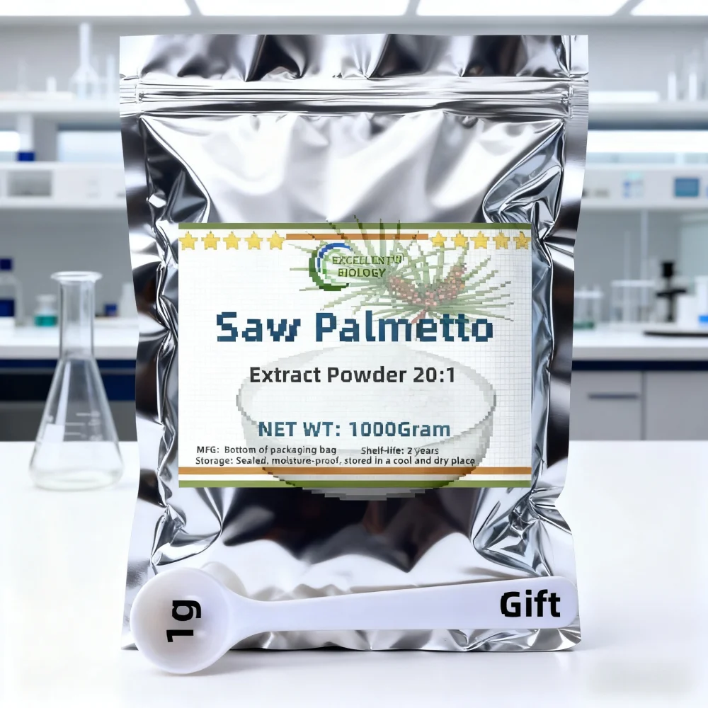 

Глобальная индивидуальная 100% чистая естественная пила, экстракт палметта 30:1, упаковка в пакете из алюминиевой фольги для глобальных дистрибьюторов