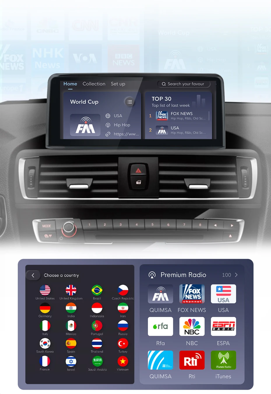 Junsun Drahtlose CarPlay Andorid Auto Auto Radio Für BMW 3/4 Serie F30 F31 F34 F32 F33 F36 2018-2021 EVO System GPS Navigation – Detail 12