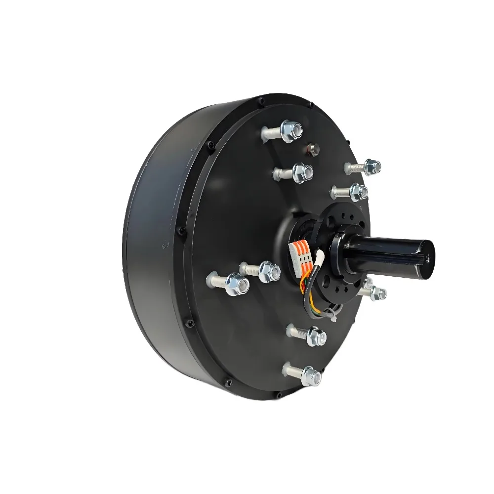 Liquid cooled waterproof large industrial brushless 7.3m 12FT air circulation solution ceiling fan motor