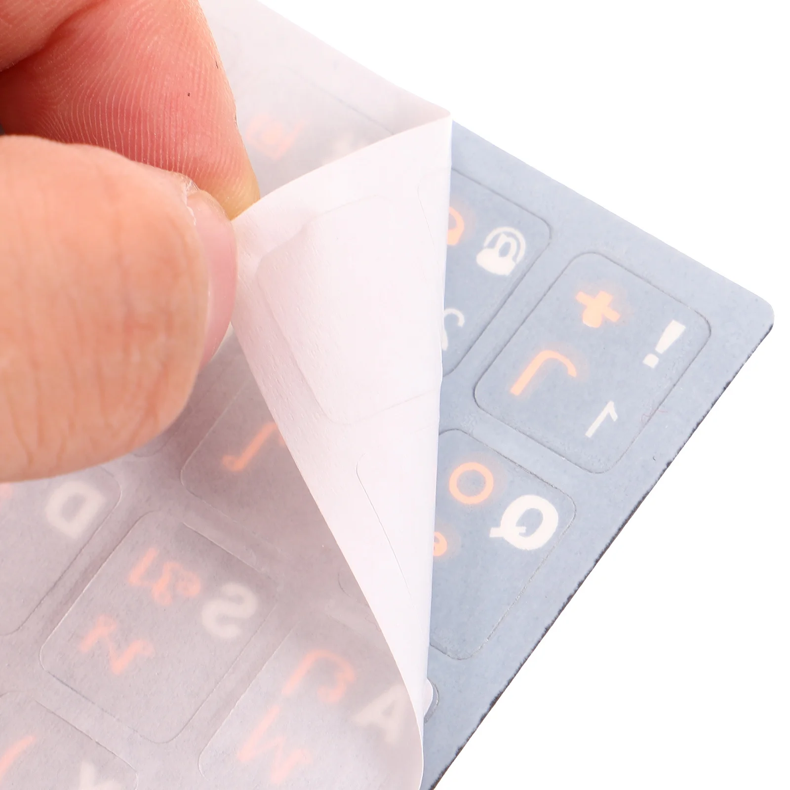 

10pcs Thai Language Keyboard Stickers 10 Sheets Universal Laptop Computer Keyboard Replacement Decals For Typing Learning