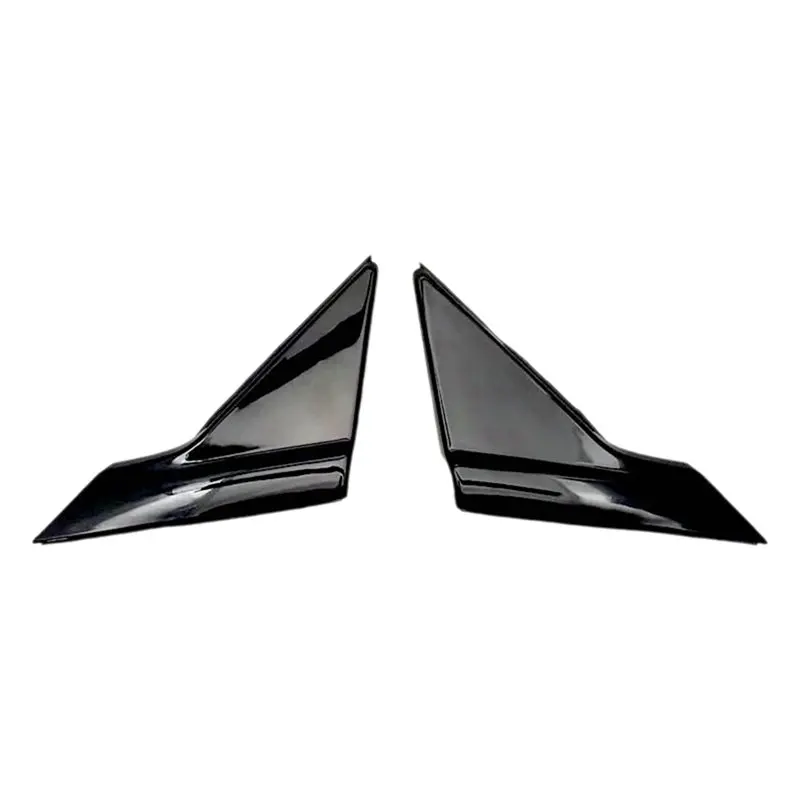 M49K-Side Corner Rearview Mirror Trim For Honda Civic FE Sedan 2021- 2023 Accessories 72221-T24-T01 72261-T24-T01 Triangle