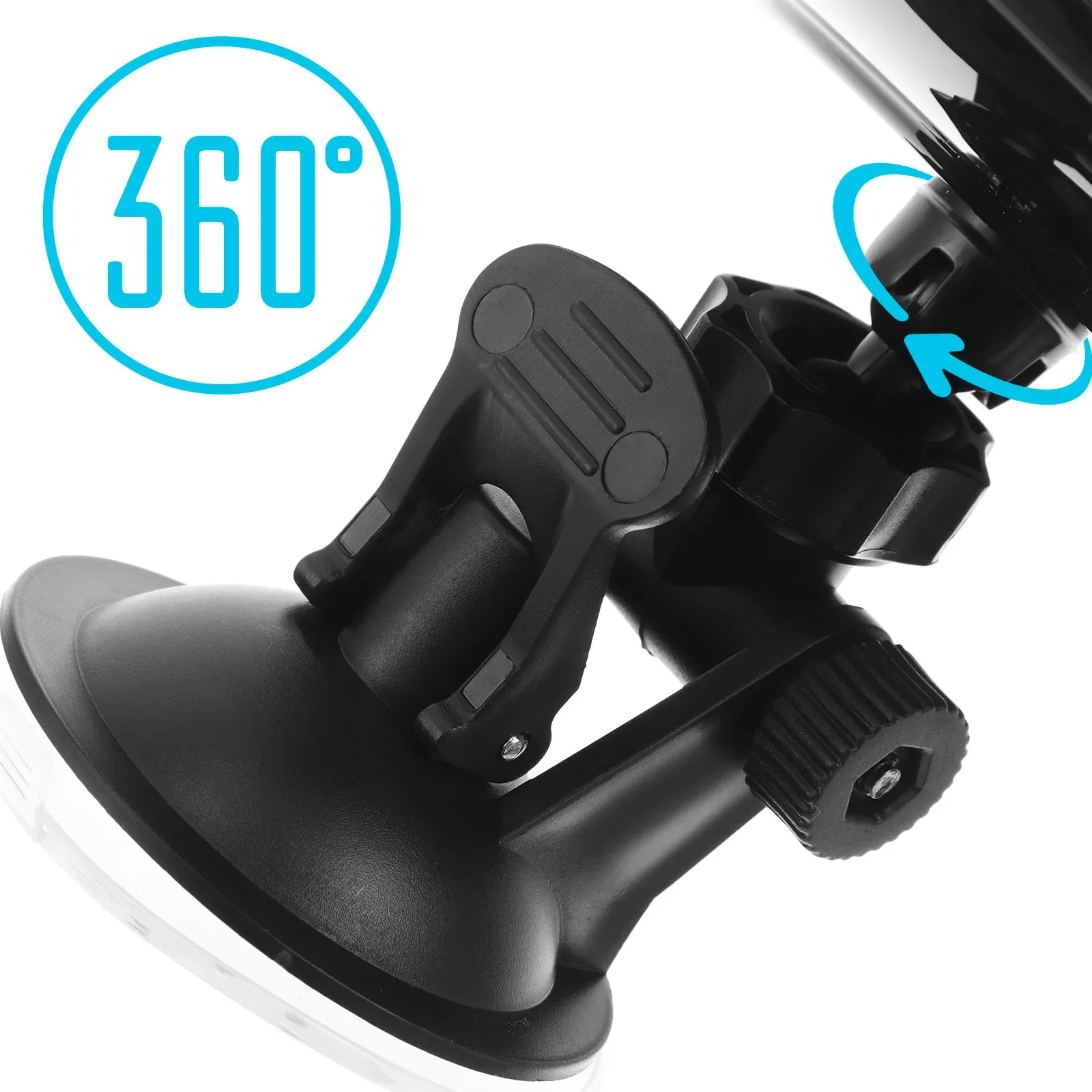 Universal Rearview Mirror Suction Cup Auto Interior Mirror for Tricycles Vehicles Cars Baby Safety Wide View Rear