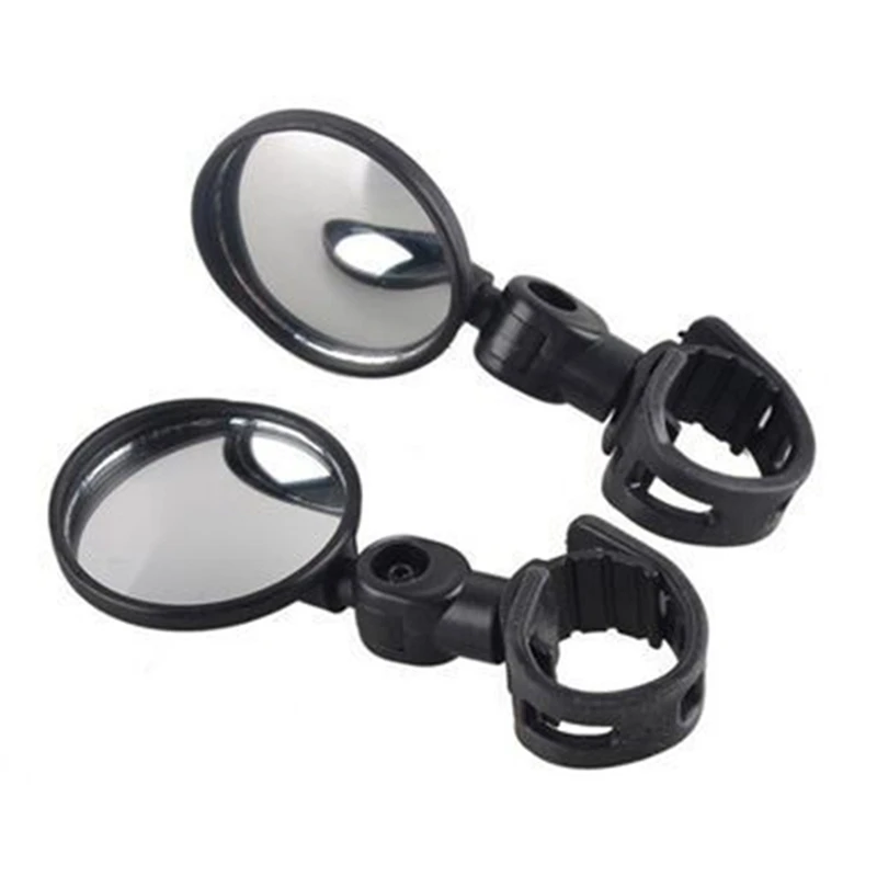 Bicycle Rearview Mirror Wide Angle Convex Cycling Mirror MTB Rearview Mirror Silicone Handle Rearview Mirror