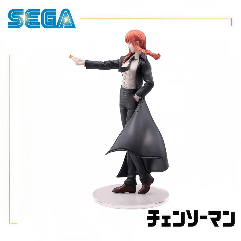 Auf Lager 100% Original SEGA Chainsaw Man Makima Action Figure Modell Puppe Marke Neue Boxed Animation Peripheriegeräte Garage Spielzeug
