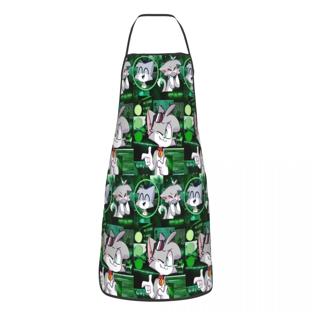 Cartoon Popular Funny Acenix Aprons Chef Cooking Tablier Sleeveless Bib Kitchen Cleaning Pinafore for Women Men Gardening