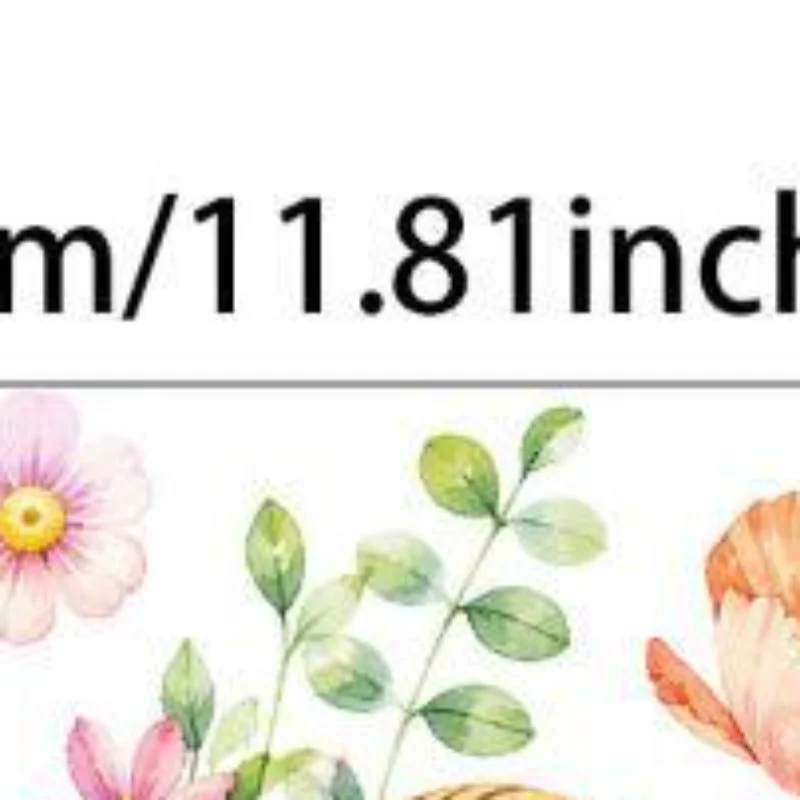 Self Adhesive Waterproof Toilet Sticker With Cute Orange Cat Floral Pattern For Bath Decor
