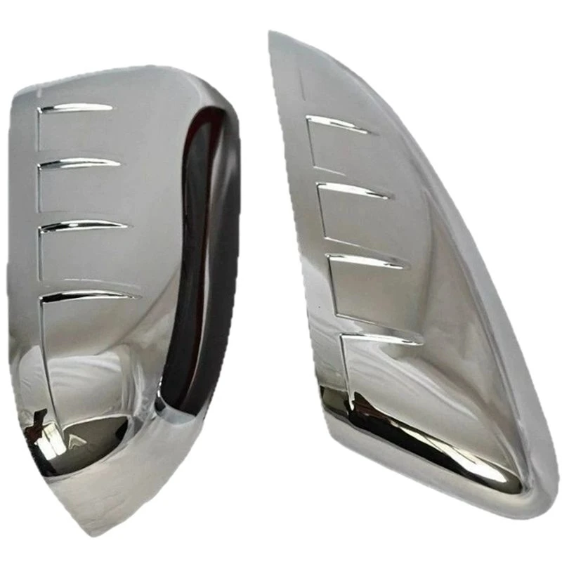New-Electroplated Rearview Mirror Cap Half Cover For Ford