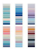 6pcs Mixed Color Sticky Index Tab, Simple Multi-purpose Index Tab For Page Marking Classify File