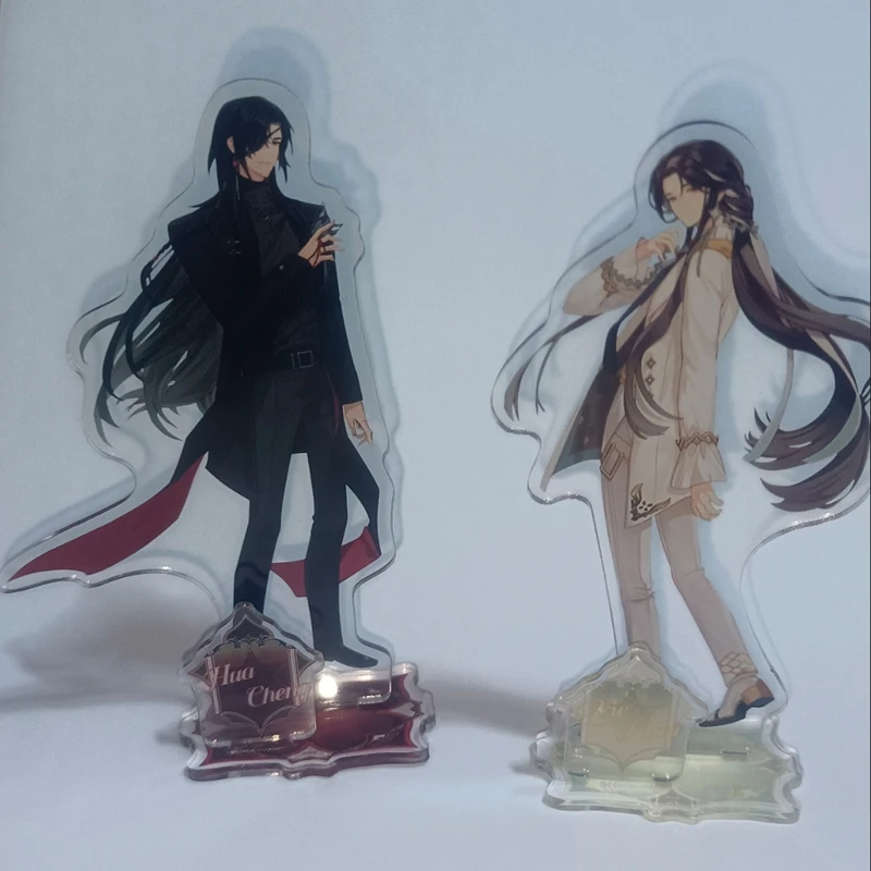 Heaven Official Blessing Action Figures Anime Tian Guan Ci Fu Xie Lian Hua Cheng Acrylic Stand Business Suit Figure Stand Model