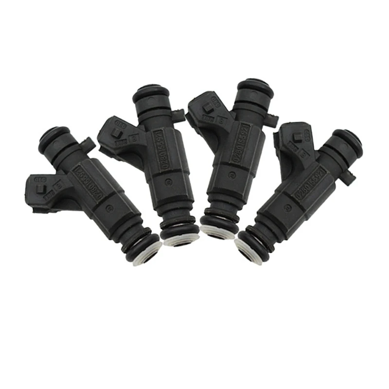 

4PCS Car Injection Valve Fuel Injector 0280155921 077133551M For A6 1997-2005 A8 1994-2005 For VW TOUAREG 2002-2013