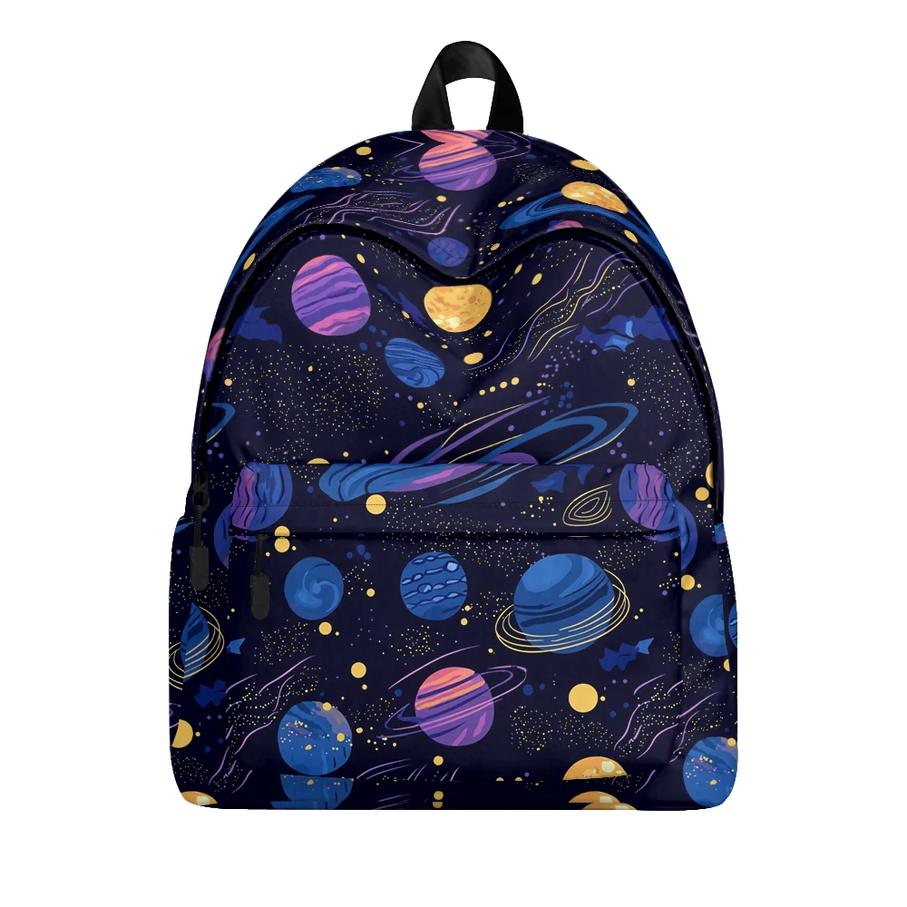 

USA Eagle Patriotic Star Stripe Printed Backpack Pencil Bags Adjustable Straps Lightweight Durable School Bag Travel Teens Sets
