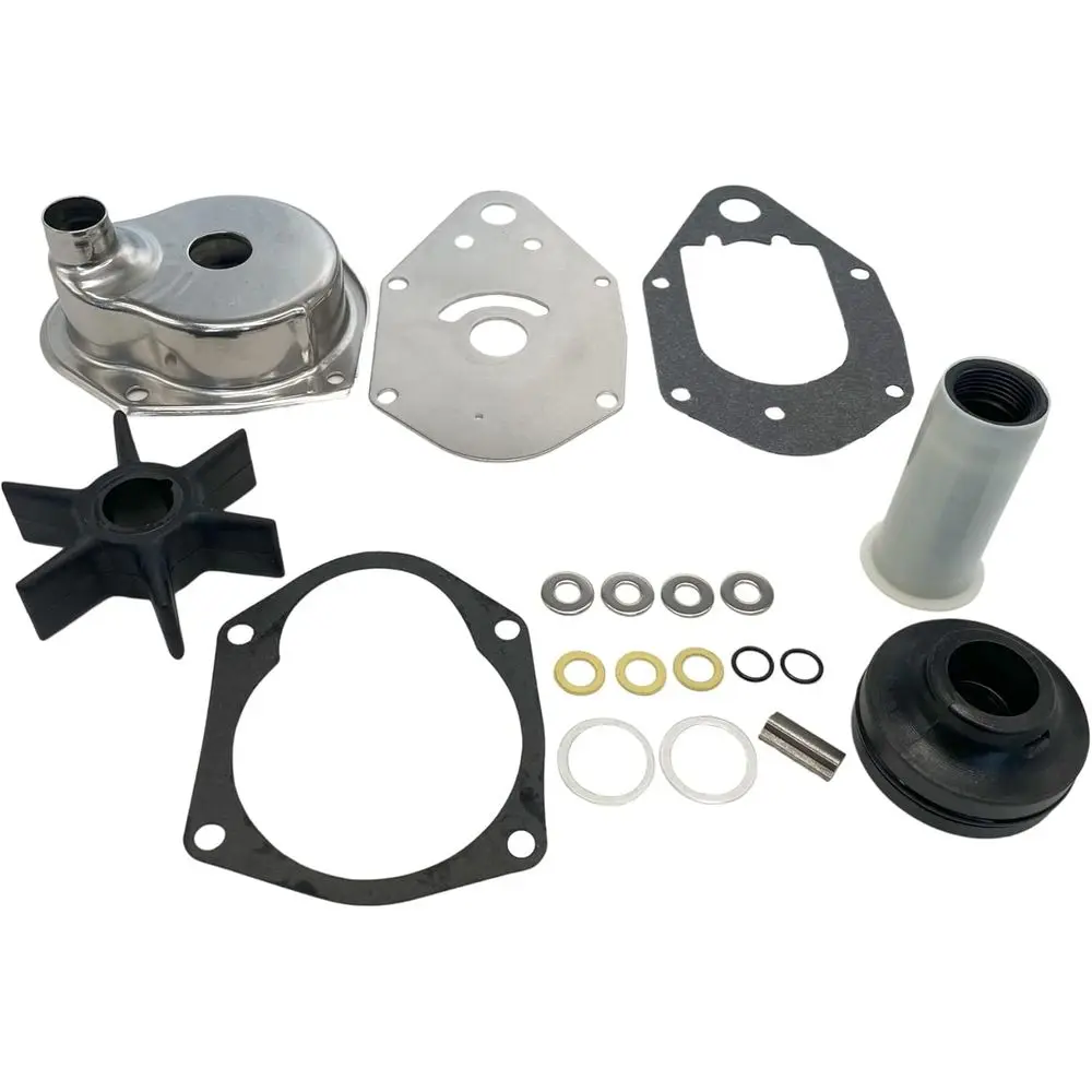 

812966A12 Ремкомплект крыльчатки водяного насоса для Mercury Mariner Force, 4-тактный, 3/4 цилиндра, 30, 40, 50, 55, 60 л.с., замена подвесных моторов