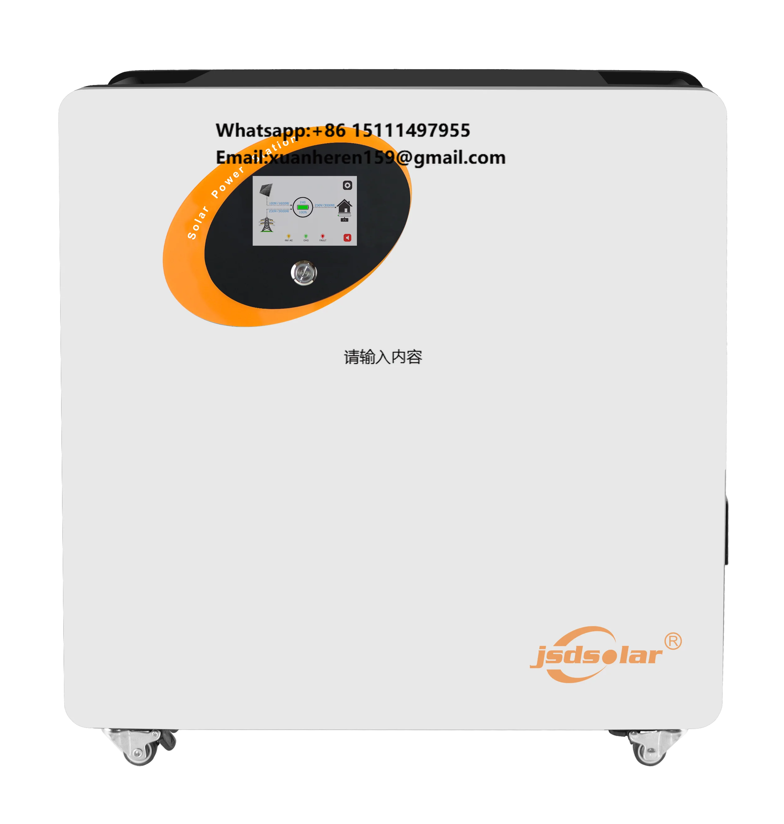 Jsdsolar All in One Solar Power System 1000watt 1500watt 2000watt 3000watt 5000watt Solar Generator Portable Power Station