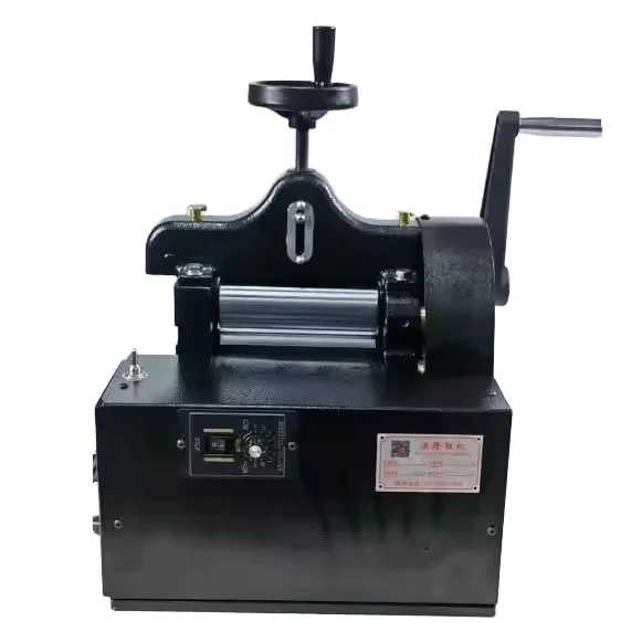 #￥forVK Automatic Workshop Leather Splitting Machine Manual Band Knife Core Component Motor Skiving Equipment 220V/110V 1 Year