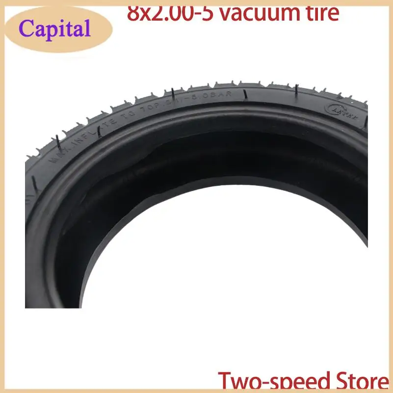 8x2.00-5 tubeless tire 8x2.00-5 vacuum tire  mini electric scooter vacuum tire