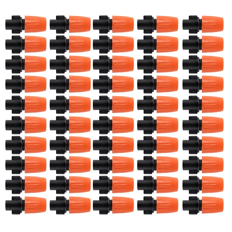 50 قطعة قابل للتعديل حديقة الري بالتنقيط التغشية فوهة مايكرو تدفق المنقط أدوات البستنة