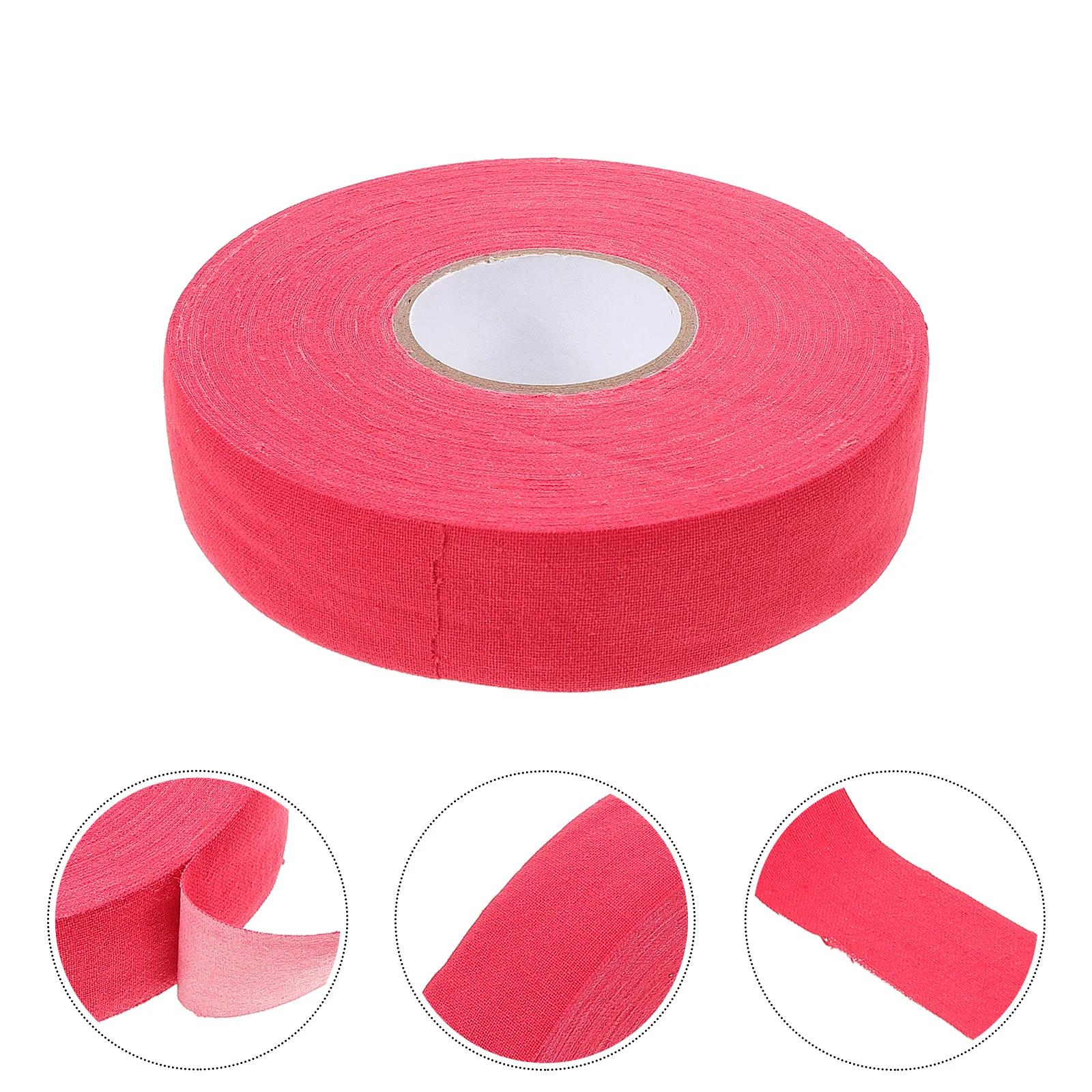 

Red Durable Hockey Grip Tape Nonslip Sports Tape for Ice Field Roller Hockey Sticks Rackets Bats
