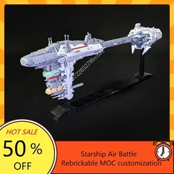 1464PCS MOC Space Battle Series EF76 Nebulon-B Escort Frigate Model Building Blocks Technology Bricks DIY Assembly Toys Gifts