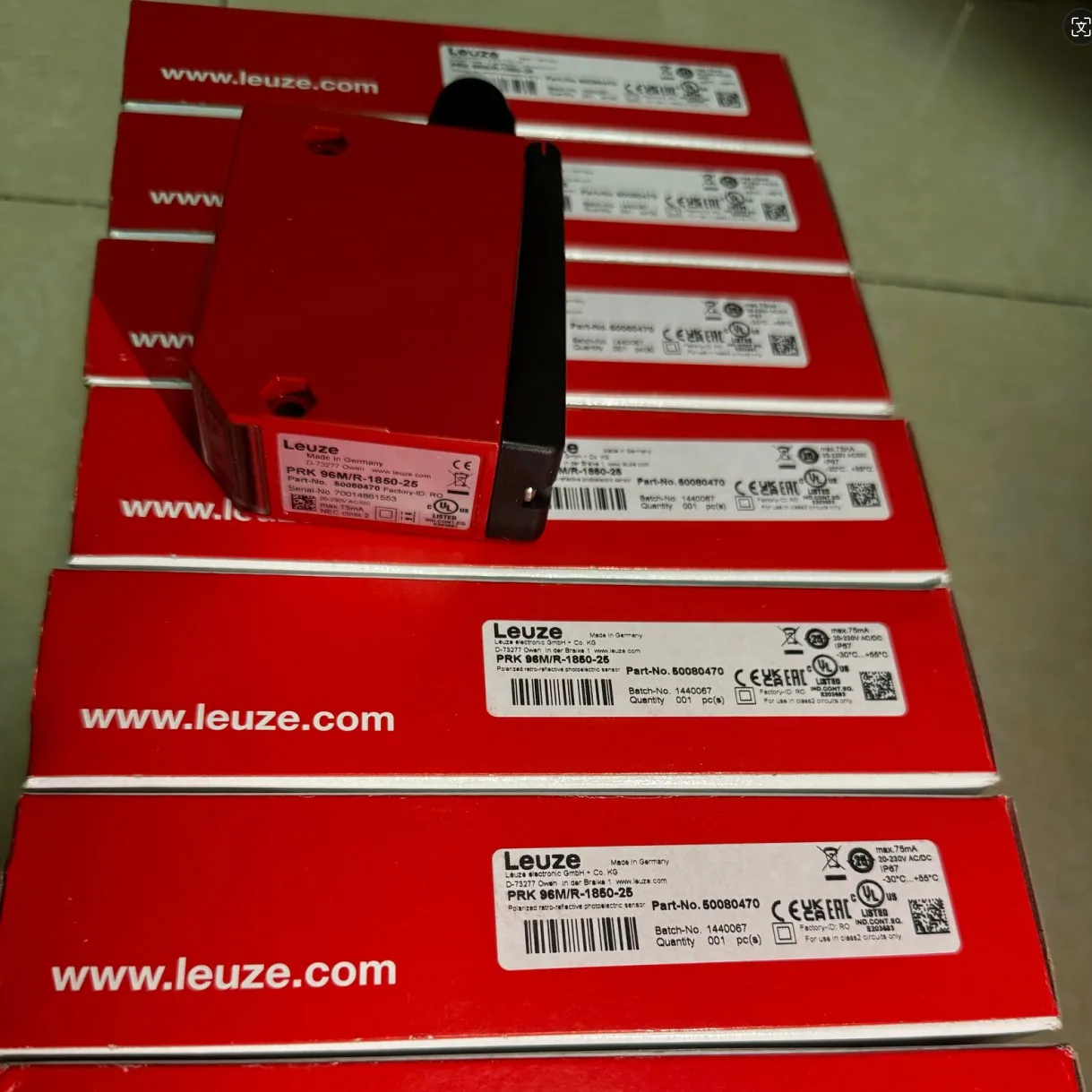 Leuze Photoelectric sensor 50080470 PRK 96MR-1850-25 Brand new and original in stock