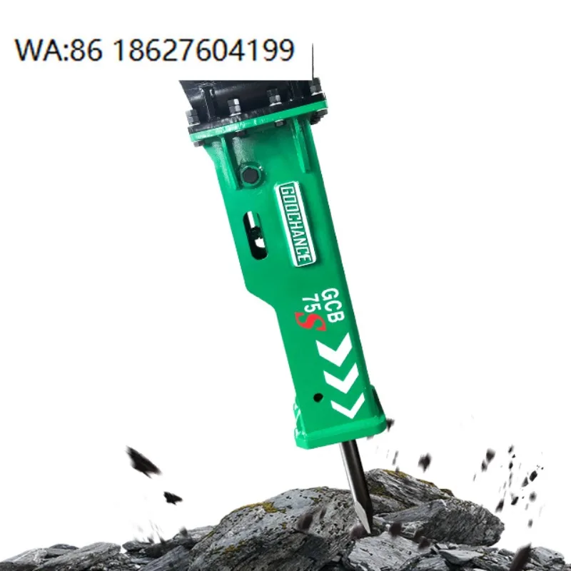 

Гидравлический молот-разрушитель Yantai SB43 для мини-экскаваторов 6-9 тонн, ковшового типа, с мощным ударом, для разрушения камней и горных пород