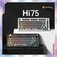 LEOBOG Hi75 Mechanical Keyboard Kit 81Keys RGB Backlight Hot-swap Aluminium Alloy Customize Keyboard Kit PC E-sports Accessories