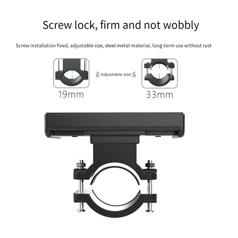 ●Bicycle Light Bracket Bike LED Flashlight Speaker Mount Holder with Elastic Shock-Proof Strap Bike Accessories-A57M