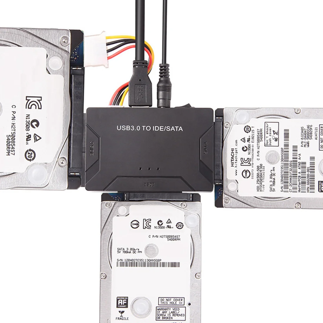 

Адаптер AEF7-SATA к USB IDE Кабель USB 3.0 2.0 Sata3 для 2,5 3,5-дюймового жесткого диска SSD-конвертера Адаптер IDE SATA, вилка европейского стандарта