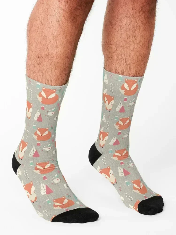 جوارب Fox Forest Toe الرياضية الجديدة في الجوارب الفاخرة للنساء والرجال