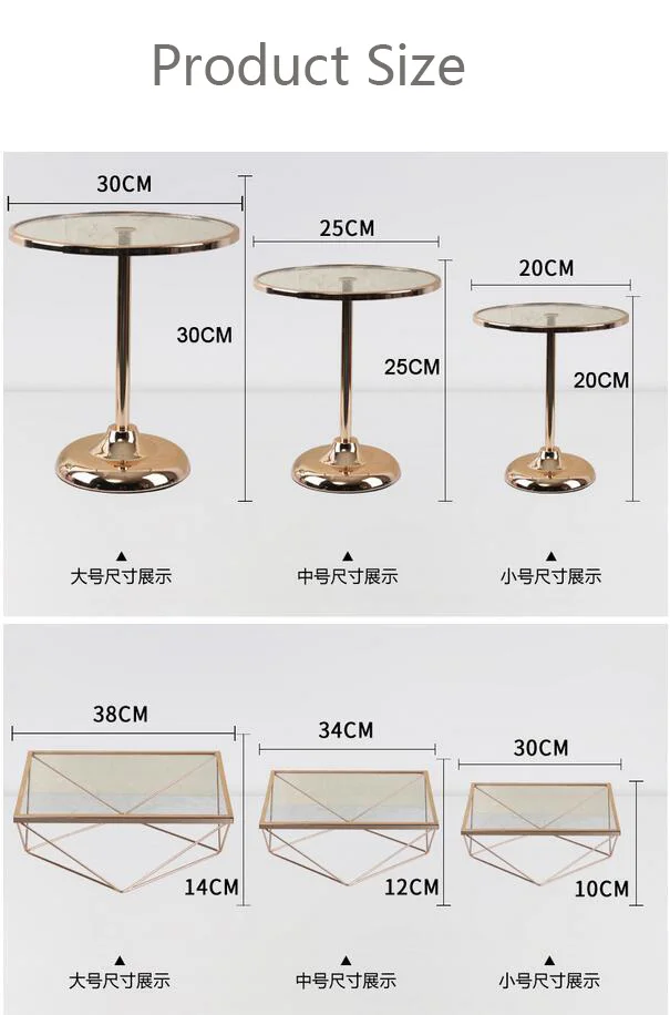 European style cake stand  trays decorative metal cake tray dessert display stand home decoration small display stand