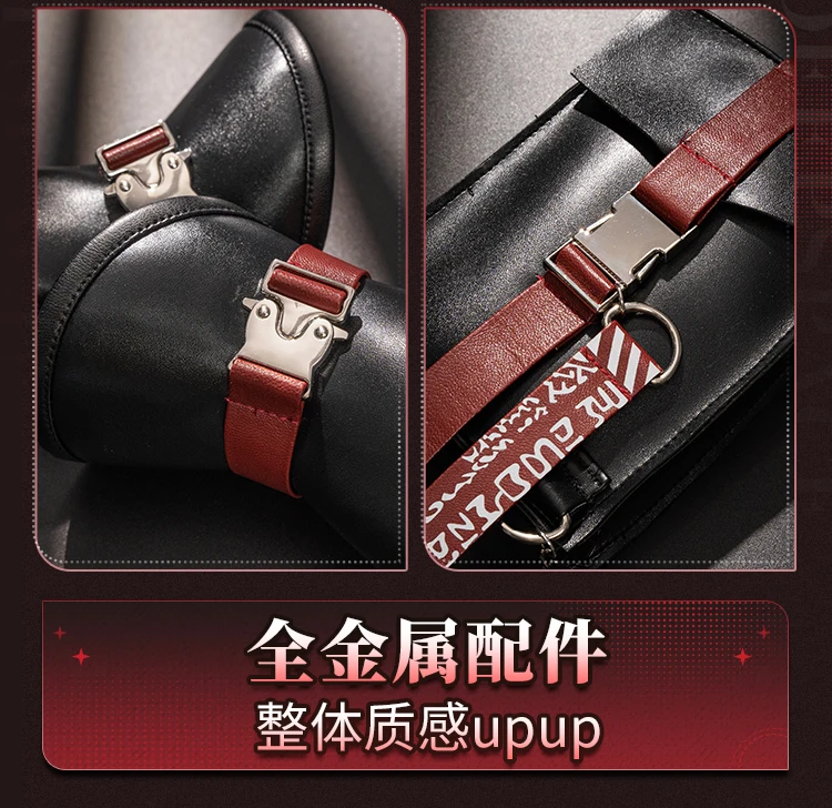 أزياء هنتر الجديدة سيلوس التأثيرية لجميع القديسين وعيد الميلاد لعبة كوميدية الحب والمساحة العميقة مقاس S-XL دعائم معدنية بطلة متوفرة في المخزون