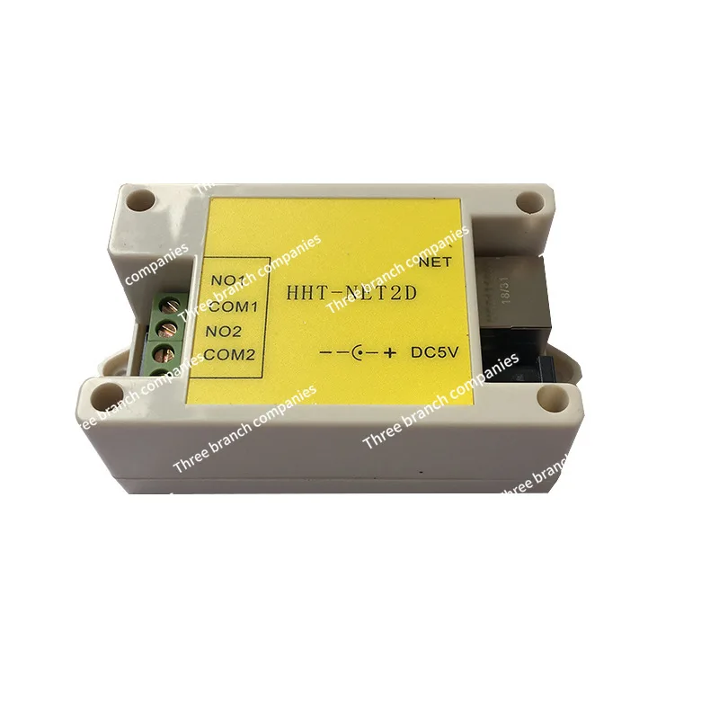 

2 Relay Ethernet TCP/IP Relay Controller Smart Home Remote Switch Control Delay PLC