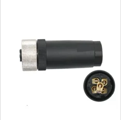 Fit For NMEA 2000 N2K Field Installable Connector External Thread M12 Female 5 Pin for Lowrance Networks 1PC