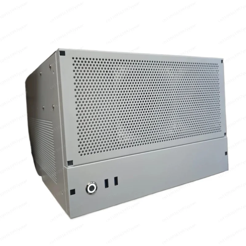 L8 NAS Chassis ATX Black Synology Flying Bull Storage Hard Drive Case, ATX Power Supply, Mid-Tower Cooler