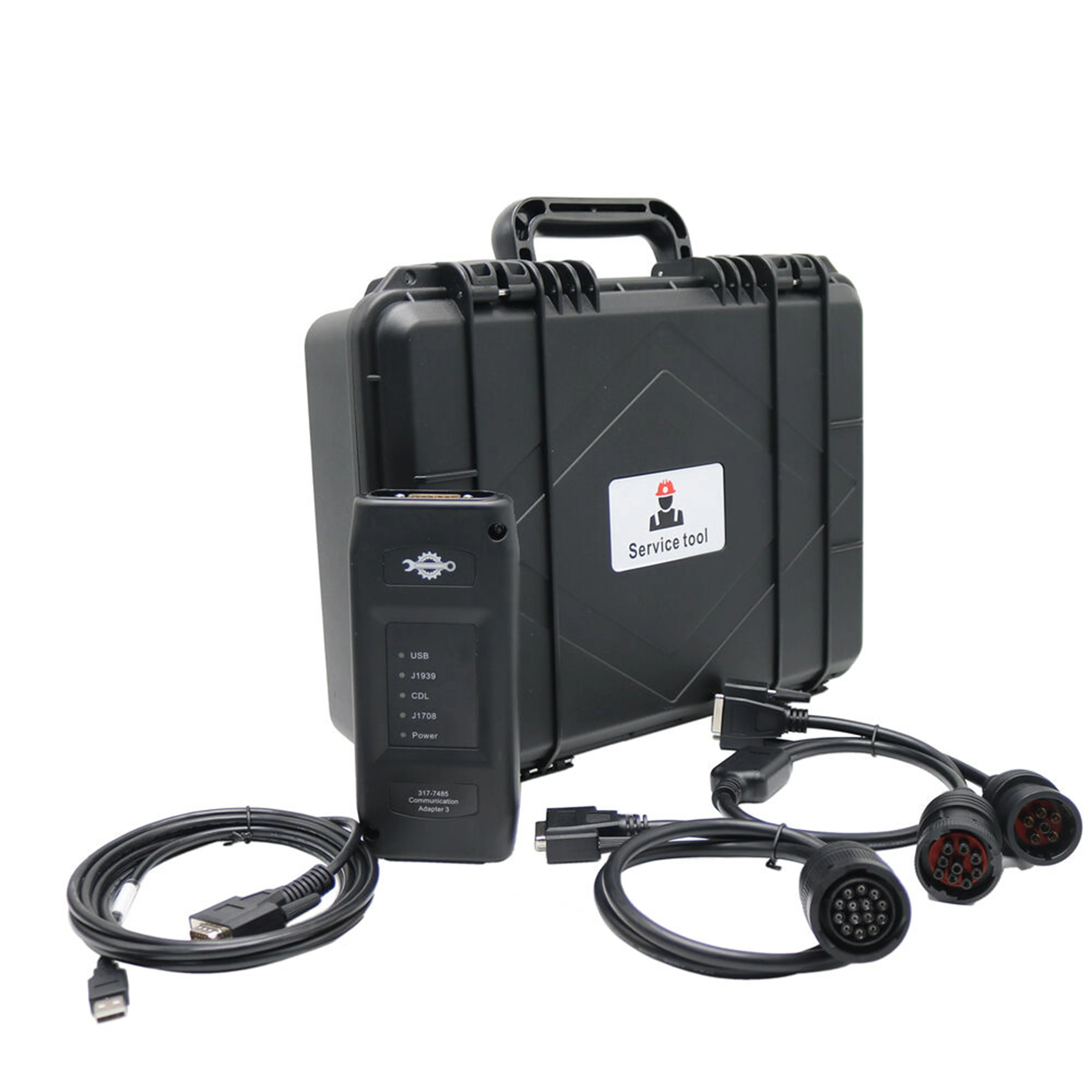 317-7485 ET3 Communication Adapter, Diagnostic Tool Scanner For CAT Truck Excavator 3177485