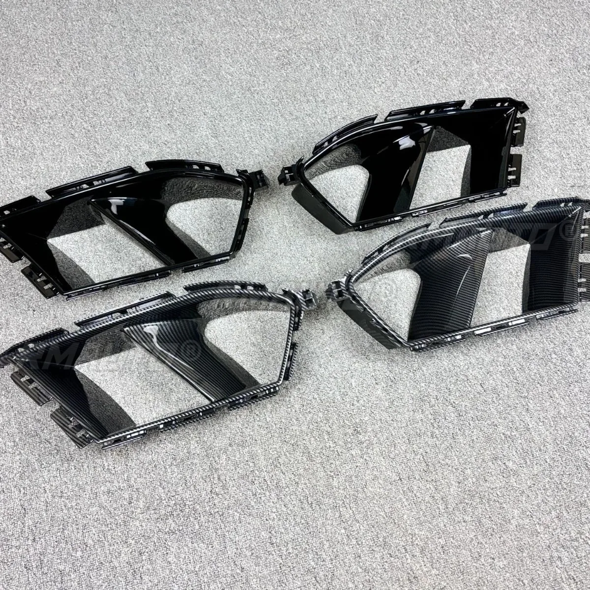 

Car Fog Lamp Frame Cover Foglight Frame Decoration Body Kit For BMW M3 M4 G80 G82 Car Accessories