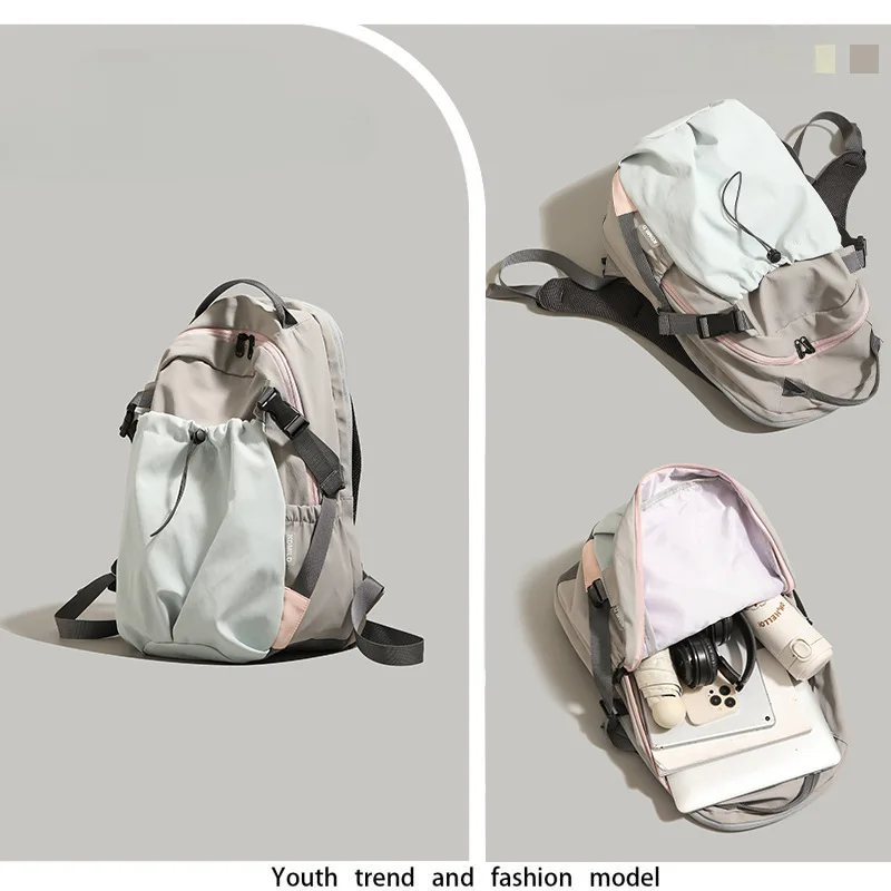 Nueva mochila inspirada en ropa de trabajo خمر de moda، espacosa y Praxis، Perfect para viajes y use يوميا، أنيقة مو
