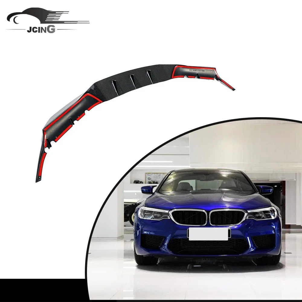 F90 M5 Carbon Fiber Front Bumper Lip Splitter Chin For BMW 5 series F90 M5 Sedan 2017 2018