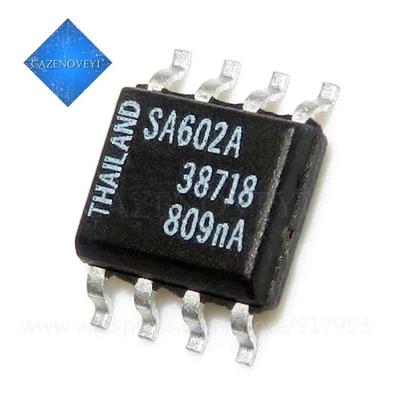 10pcs/lot NE602A SA602A NE602 SA602 SOP-8 In Stock