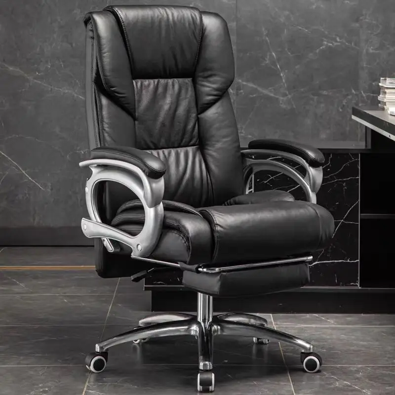 เก้าอี้สำนักงานหนังปรับเอนได้ เก้าอี้โซฟาแบบนั่งสบาย