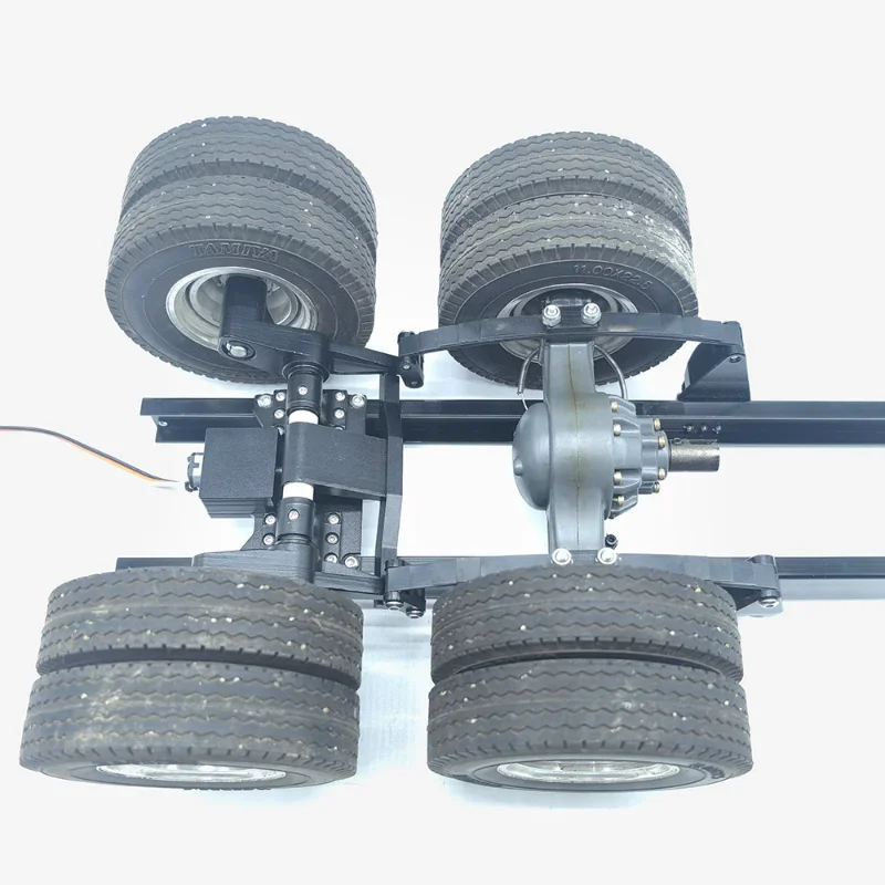 Electric Lift Rear Suspension for 1/14 RC Truck Tamiya For Scania 770S For volvo FH16